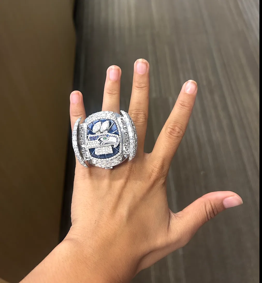 seattle seahawks super bowl ring
