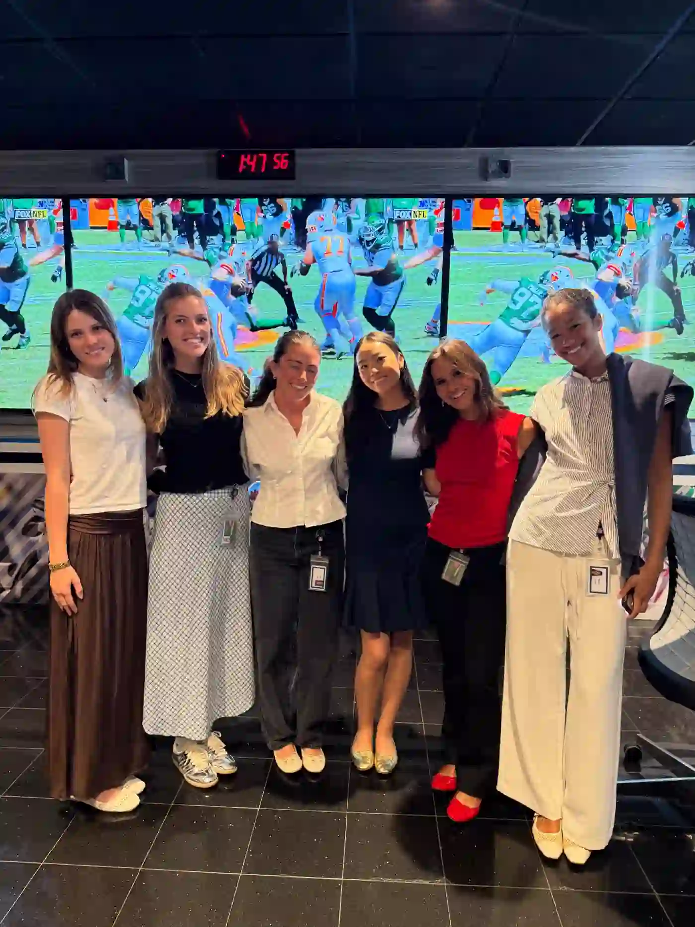 watching a game with friends in new york